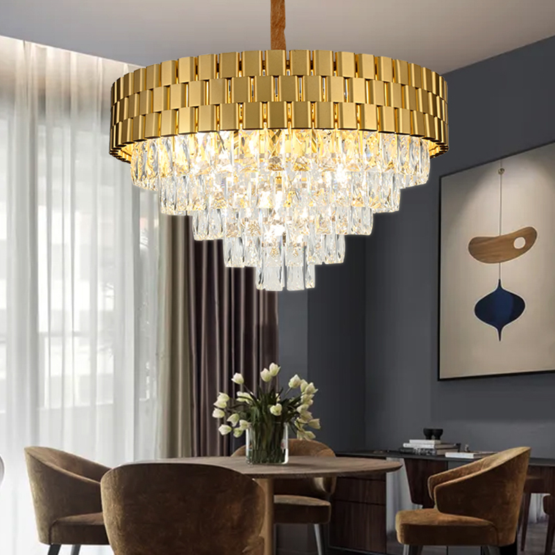Modern Lighting Crystal Fixtures pendant lamp For Living Room-YF9P99073