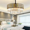 Modern E14 Round Crystal Pendant Light For Hotel Project-YF9P99035C