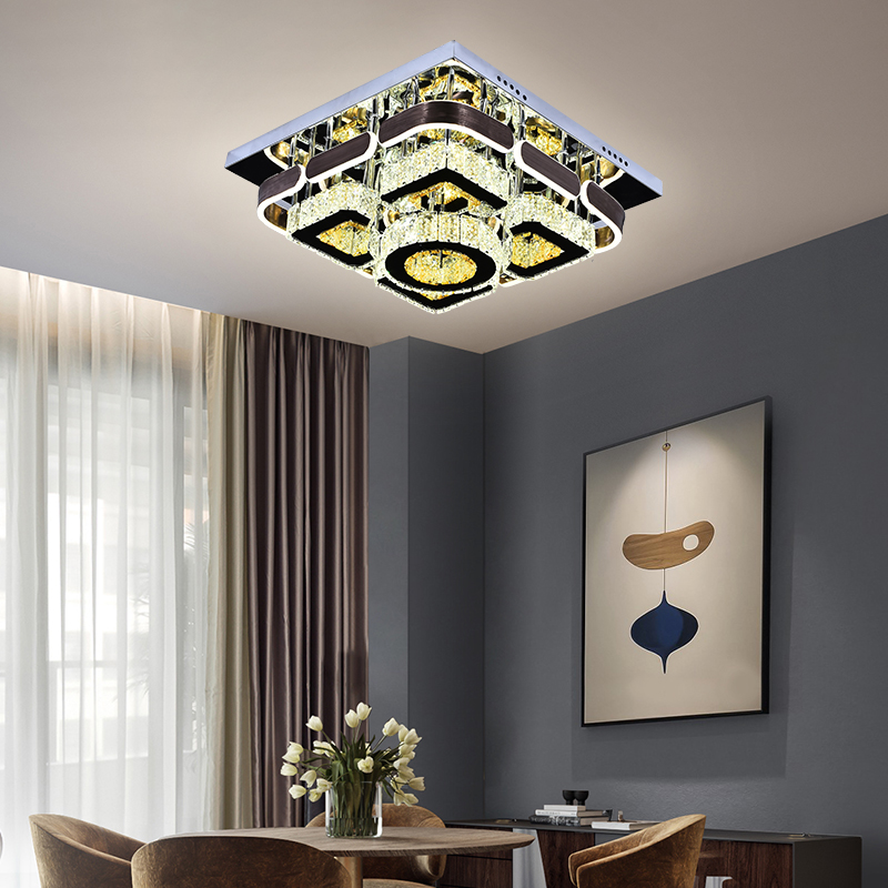 Rectangle & Dining Room & Vintage Modern Ceiling Pendant Light 