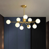 Modern hot sale Fancy Decorative home design wholesale white ball glass table light-YF8P025