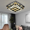  Modern Iron Lamp Indoor decoration modern fancy living room crystal ceiling light with tassel