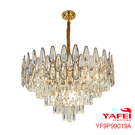 Modern Crystal Chandelier Lighting Customized Luminaire-YF9P99019A