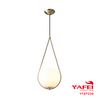 Modern Wholesale Designer high quality Decorative hotel bedroom Luxury chandeliers LED Glass Lights-YF8P008