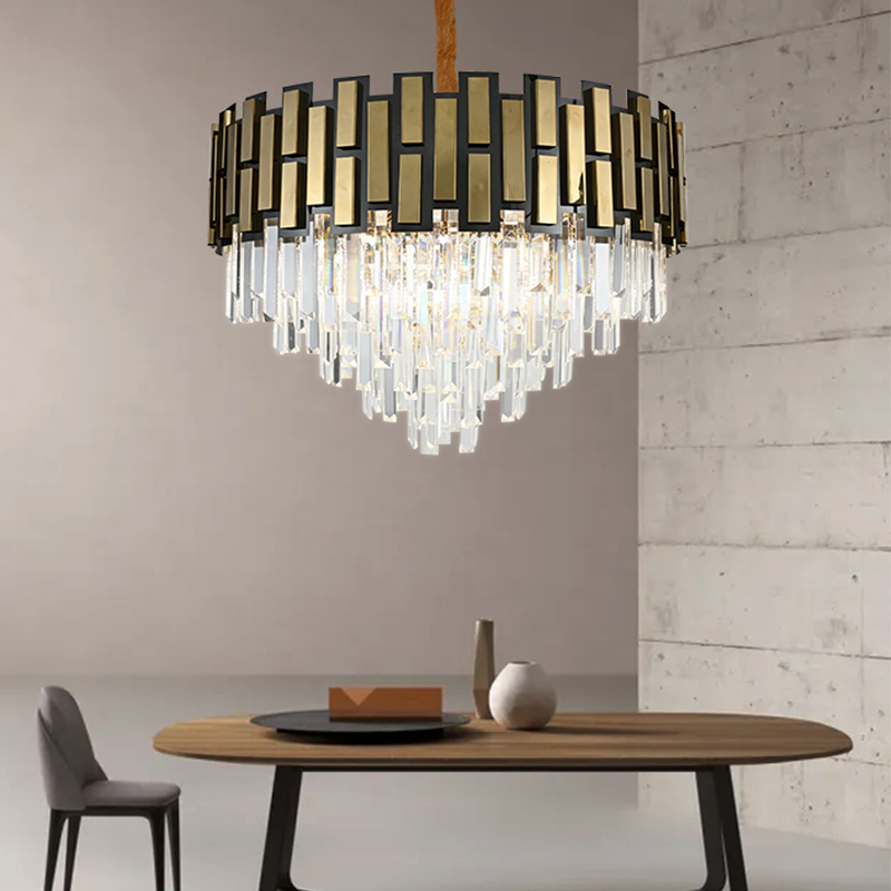Wholesale Crystal Pendant Light For Living Room -YF9P99035B