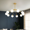 Modern hot sale Fancy Decorative home design wholesale white ball glass table light-YF8P028
