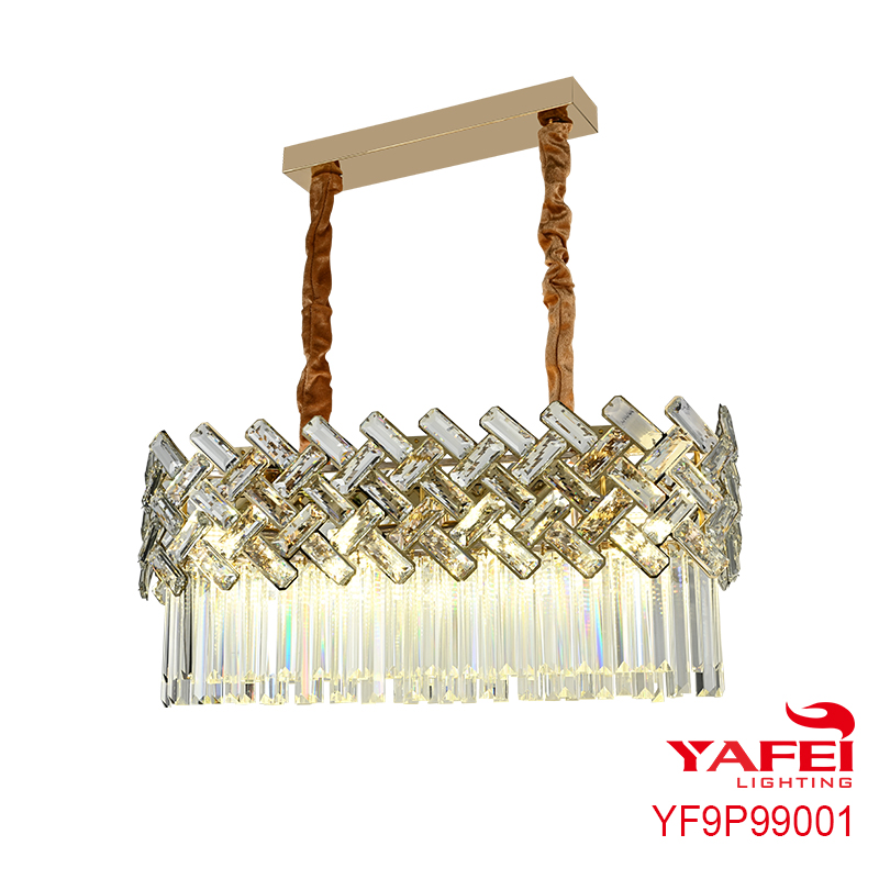 Antique Pendant Lights Indoor crystal hanging lamp-YF9P99001-800