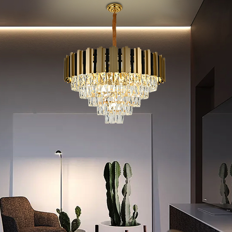 Luxury Lighting Fixtures Moderny Crystal Chandelier for Living Dining Room -YF9P98007