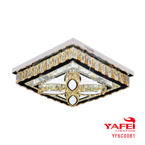 Magnificence Satin Modern Crystal Ceiling Light -YF6C0081
