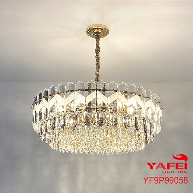 High Quality Fixture Modern Crystal Pendant Light For Bedroom -YF9P99058